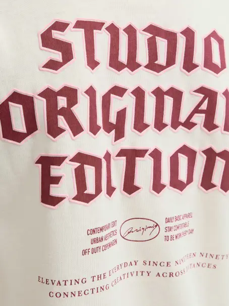 Jack & Jones Junior JORMEADOWS TYPO TEE SS CREW NECK JN