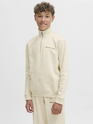 Jack & Jones Junior JORNORREBRO EMB SWEAT HIGH NECK JNR