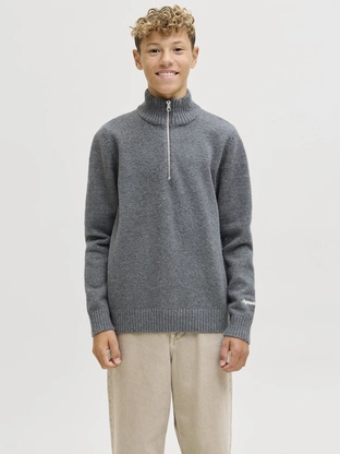 Jack & Jones Junior JORNORREBRO KNIT HALF ZIP JNR