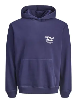 Jack & Jones Junior JORNORREBRO TYPO BACK SWEAT HOOD SN