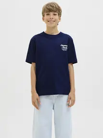 Jack & Jones Junior JORNORREBRO TYPO TEE SS CREW NECK S