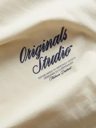 Jack & Jones Junior JORNORREBRO TYPO TEE SS CREW NECK S
