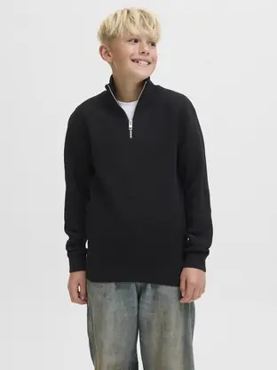 Jack & Jones Junior JPRBLAMILANO STITCH KNIT HALF ZIP