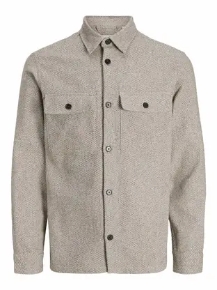 Jack & Jones Junior JPRRAYLE MELANGE SOLID L/S OVERSHI