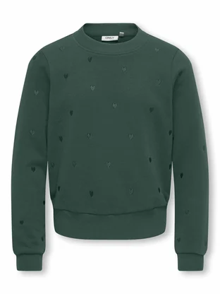 Kids ONLY KOGATIKA L/S O-NECK EMB HEART SWT