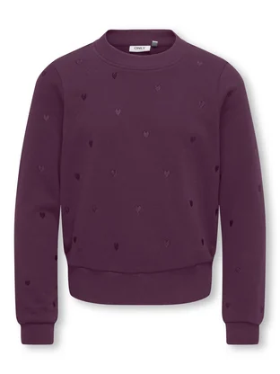Kids ONLY KOGATIKA L/S O-NECK EMB HEART SWT