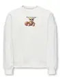 Kids ONLY KOGBILA L/S OVZ BEAR O-NECK SWT NOO