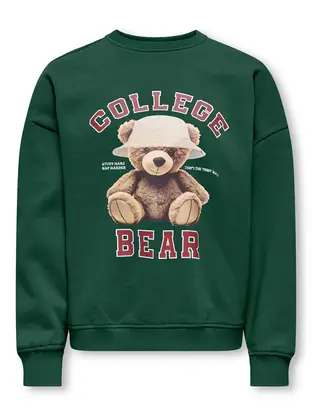 Kids ONLY KOGBILA L/S OVZ BEAR O-NECK SWT NOO