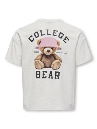 Kids ONLY KOGBILLIE S/S LOOSE TEDDY TOP JRS N