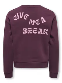 Kids ONLY KOGCAMINE L/S OVERSIZE O-NECK CS SW