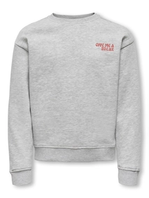 Kids ONLY KOGCAMINE L/S OVERSIZE O-NECK CS SW