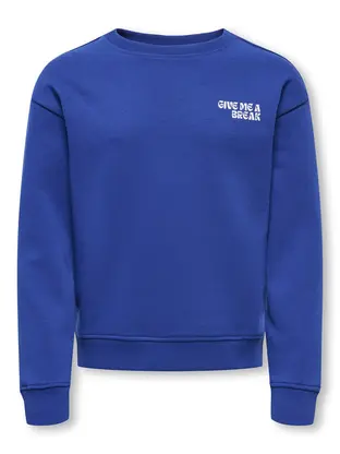 Kids ONLY KOGCAMINE L/S OVERSIZE O-NECK CS SW