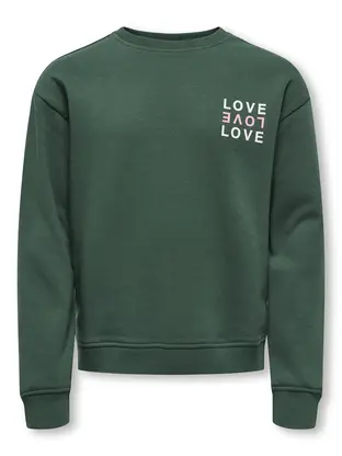 Kids ONLY KOGCAMINE L/S OVERSIZE O-NECK CS SW