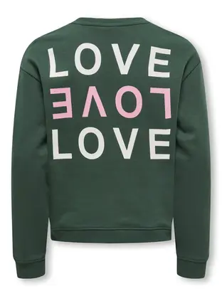 Kids ONLY KOGCAMINE L/S OVERSIZE O-NECK CS SW