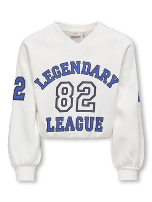 Kids ONLY KOGCOLETTA L/S V-NECK PRINT SWT