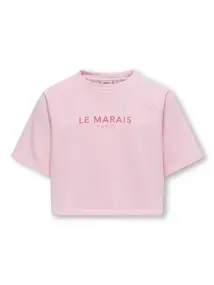 Kids ONLY KOGCORA S/S PRINT O-NECK UB CS SWT