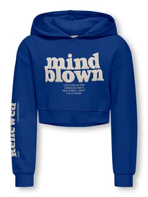 Kids ONLY KOGDITTE LIFE LOVE/AMOUR LS HOOD CS