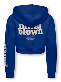 Kids ONLY KOGDITTE LIFE LOVE/AMOUR LS HOOD CS