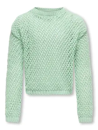Kids ONLY KOGDONNA LIFE LS O-NECK OPEN STRUC
