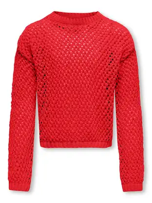 Kids ONLY KOGDONNA LIFE LS O-NECK OPEN STRUC