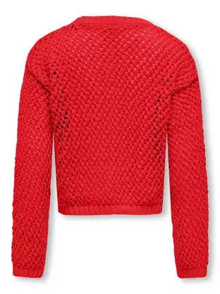 Kids ONLY KOGDONNA LIFE LS O-NECK OPEN STRUC