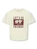 Kids ONLY KOGGITTA S/S BOXY PRINTED TOP JRS