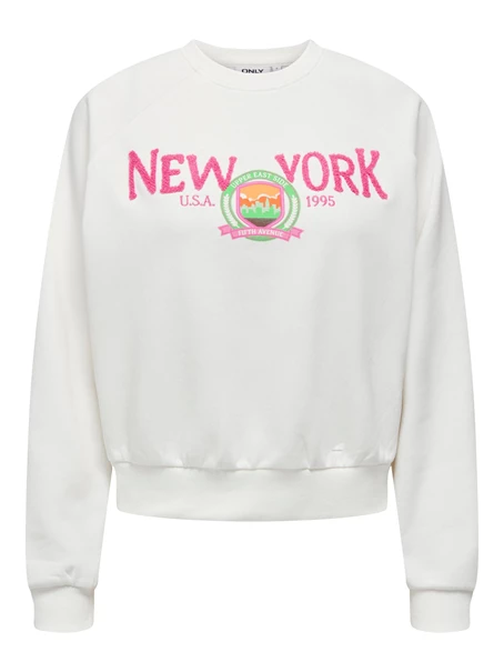 Kids ONLY KOGGOLDIE L/S NYC O-NECK BOX SWT