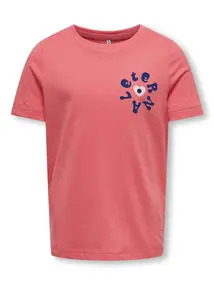 Kids ONLY KOGHAPPY LIFE O-NECK SS TOP JRS