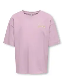 Kids ONLY KOGHELEN LIFE S/S LOOSE PRINTED TEE