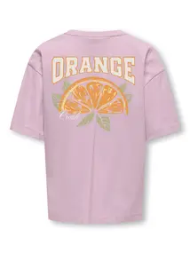 Kids ONLY KOGHELEN LIFE S/S LOOSE PRINTED TEE