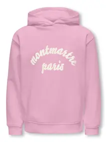 Kids ONLY KOGHOLLYLIFE L/S PRINTED HOODIE SWT