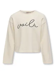 Kids ONLY KOGIBI LS EMB O-NECK CP KNT