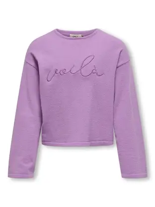 Kids ONLY KOGIBI LS EMB O-NECK CP KNT