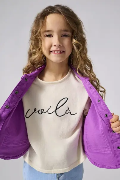 Kids ONLY KOGIBI LS EMB O-NECK CP KNT