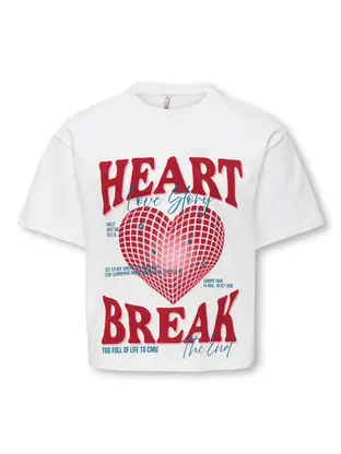 Kids ONLY KOGJASMINE BOXY S/S TOP JRS