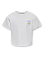 Kids ONLY KOGJOY LIFE SS PRINTED CREW SWT