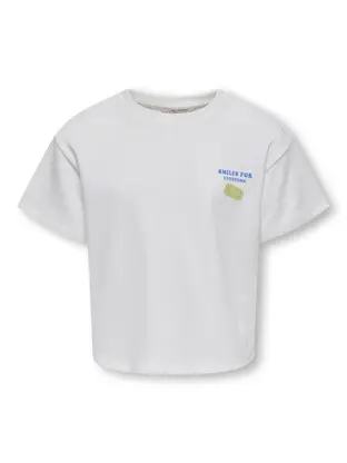 Kids ONLY KOGJOY LIFE SS PRINTED CREW SWT