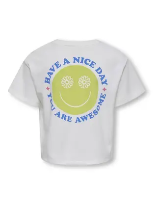 Kids ONLY KOGJOY LIFE SS PRINTED CREW SWT