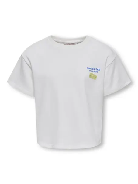 Kids ONLY KOGJOY LIFE SS PRINTED CREW SWT