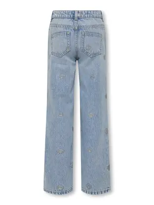 Kids ONLY KOGJUICY HW WIDE LEG SEASHELL DNM