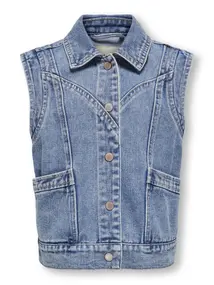 Kids ONLY KOGKENNEDY SL DNM WAISTCOAT BJ