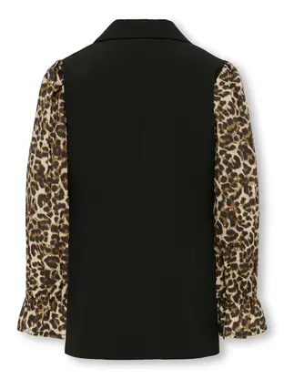 Kids ONLY KOGKIRA OVERSIZE LEO SLE. LS BLAZER