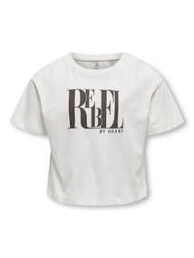 Kids ONLY KOGLEONA LIFE SS PRINT TOP JRS