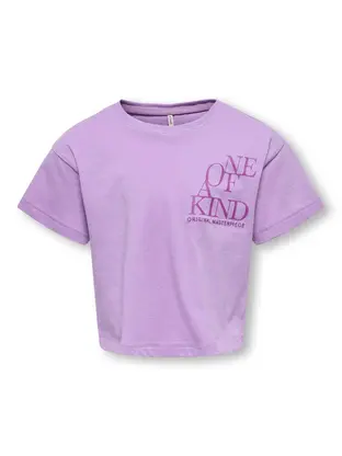 Kids ONLY KOGLEONA LIFE SS PRINT TOP JRS