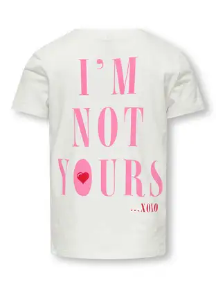 Kids ONLY KOGLOTTE-ARIYA LIFE REG S/S TOP CS