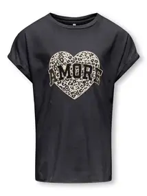 Kids ONLY KOGLUCY LIFE S/S LEO TOP CS JRS