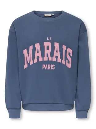 Kids ONLY KOGMARISA L/S O-NECK LOOSE PRINTED
