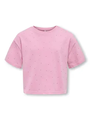 Kids ONLY KOGMONJA S/S STUDS LOOSE TEE JRS