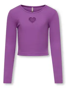 Kids ONLY KOGNESSA LIFE LS CONTRAST CUTOUT TO