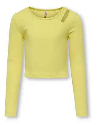 Kids ONLY KOGNESSA LIFE LS CONTRAST CUTOUT TO
